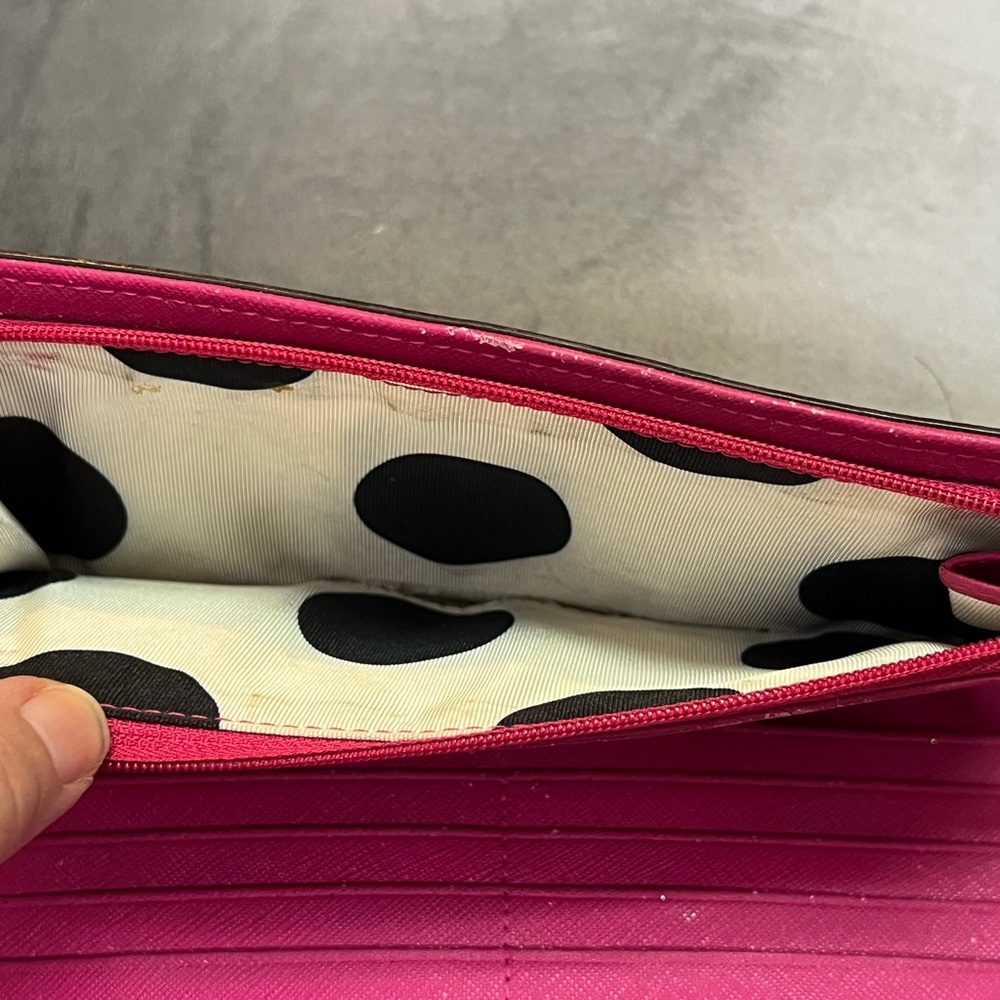 Kate Spade Fuchsia Wallet - Picture 3 of 6